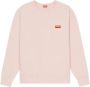 Kenzo Logo Streetwear Sweatshirt Pink Heren - Thumbnail 1
