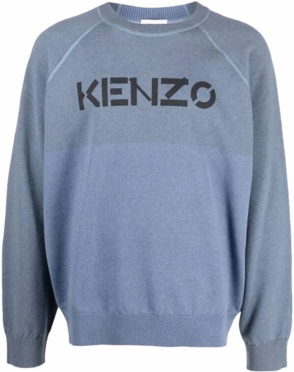 Kenzo Sweatshirt Blauw Heren