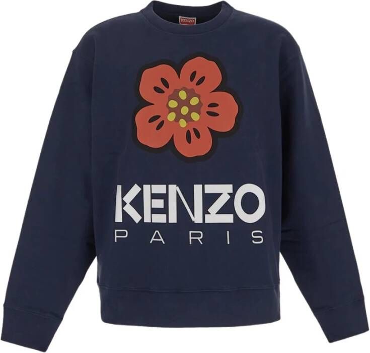 Kenzo Casual Elegantie Sweater Blauw Heren