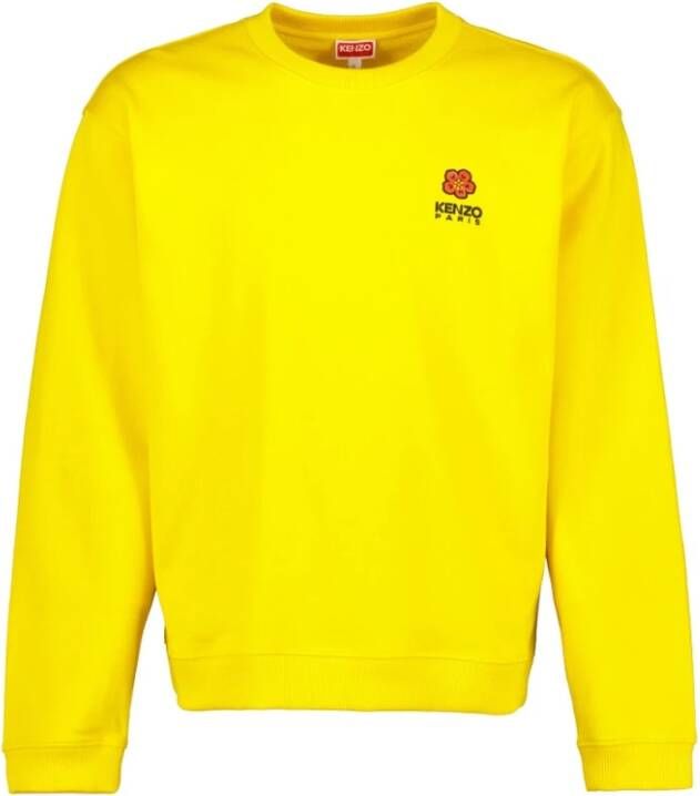 Kenzo Urban Logo Sweatshirt voor Heren Yellow Heren