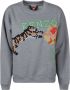 Kenzo Grijze Katoenen Sweatshirt met Frontlogo Gray Dames - Thumbnail 1