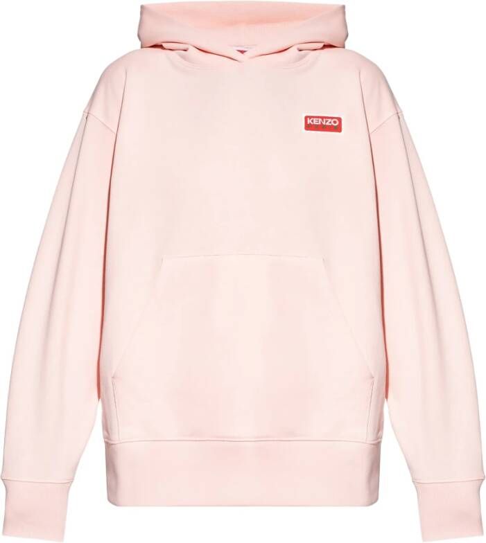 Kenzo Sweatshirt met logo Roze Dames