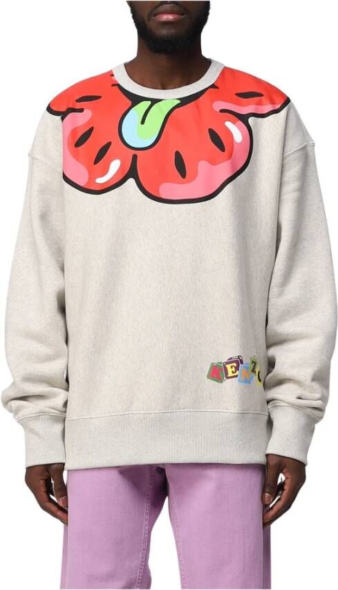 Kenzo Sweatshirts Beige Heren