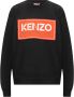 Kenzo Zwart stretch katoenen sweatshirt Zwart Heren - Thumbnail 1