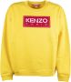 Kenzo Gouden Sweater met Paris Logo Patch Yellow Dames - Thumbnail 5