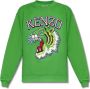 Kenzo Jungle Geborduurd Sweatshirt met Tijgerhoofd Motief Green Dames - Thumbnail 1