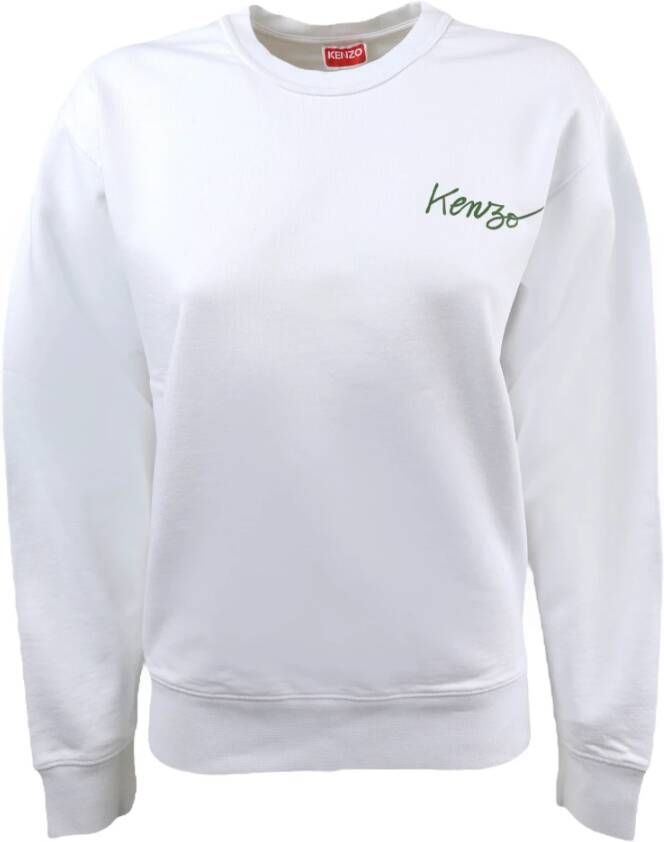 Kenzo Stijlvolle Dames Sweatshirt White Dames