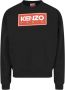 Kenzo Zwarte Sweater met Geborduurd Logo Black Dames - Thumbnail 1