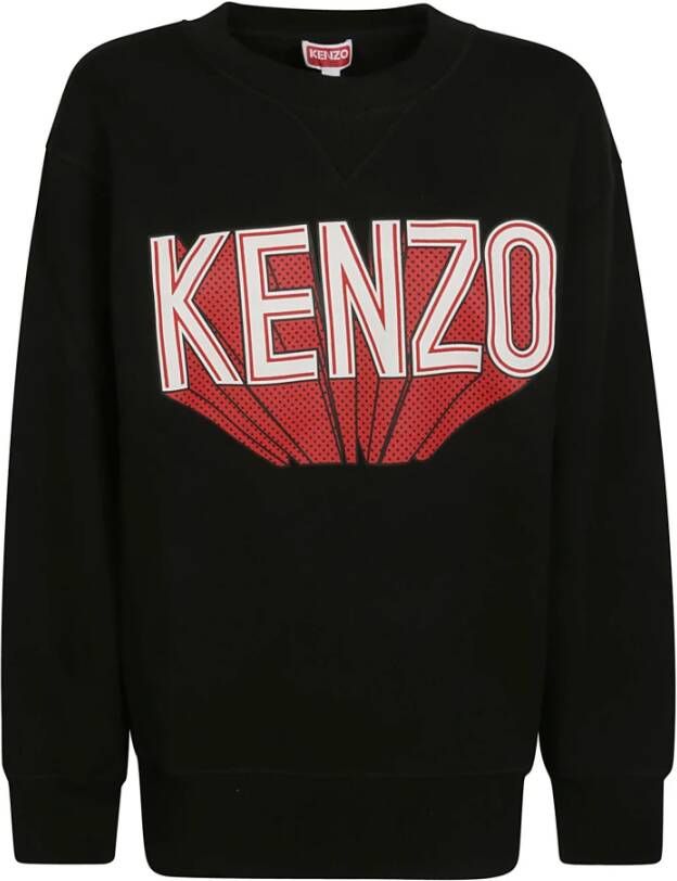 Kenzo Zwarte Sweaters voor Heren Black Dames