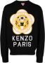 Kenzo Zwarte Sweaters met Logo Print Black Heren - Thumbnail 1