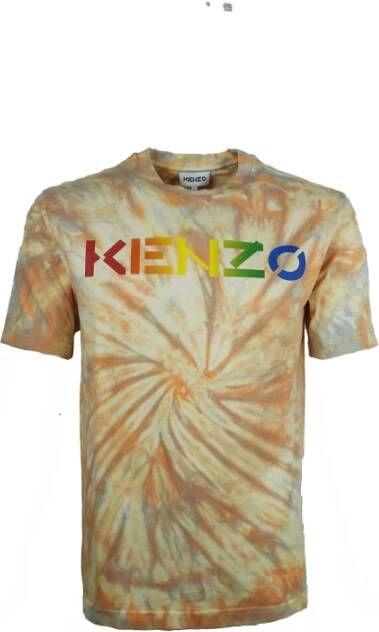 Kenzo T-shirt Beige Heren
