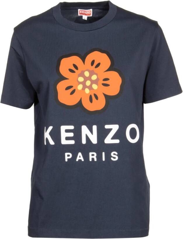 Kenzo T-shirt Blauw Dames