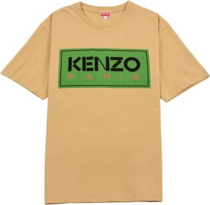 Kenzo T-shirt Geel Heren