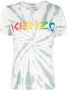 Kenzo Elegante en comfortabele Tie-Dye T-shirt voor dames Blauw Dames - Thumbnail 1