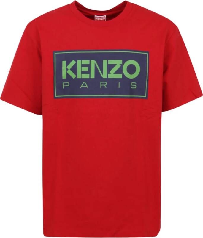 Kenzo T-Shirt Rood Heren