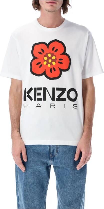 Kenzo T-shirt Wit Heren
