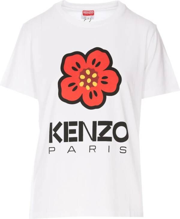 Kenzo T-shirts and Polos White Wit Dames