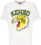 Kenzo Witte Tijgerprint T-shirt White Heren - Thumbnail 1