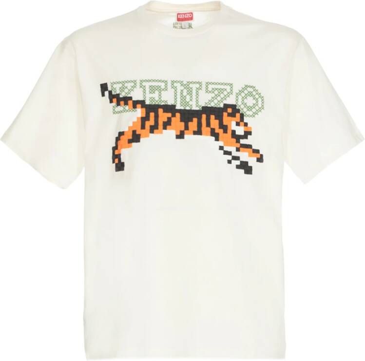 Kenzo T-shirts Beige Heren