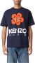 Kenzo Bloemenprint Ronde Hals T-shirt Blue Heren - Thumbnail 3