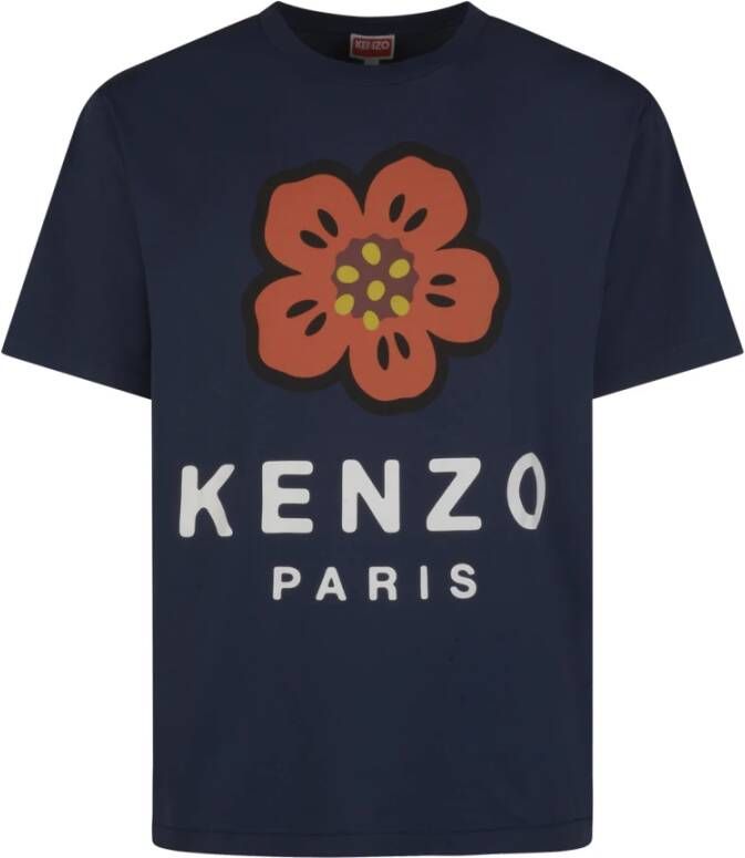 Kenzo Elegante en Comfortabele T-shirt voor Blauw