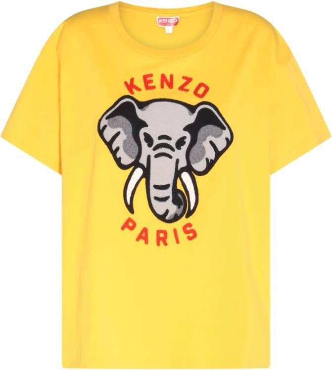 Kenzo T-Shirts Geel Dames
