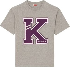 Kenzo T-Shirts Grijs Heren
