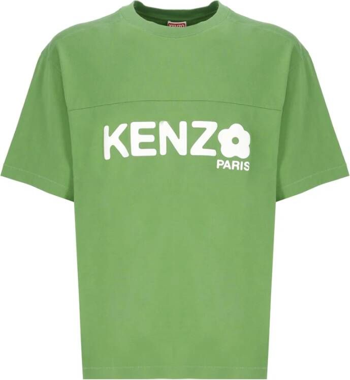 Kenzo T-Shirts Groen Heren
