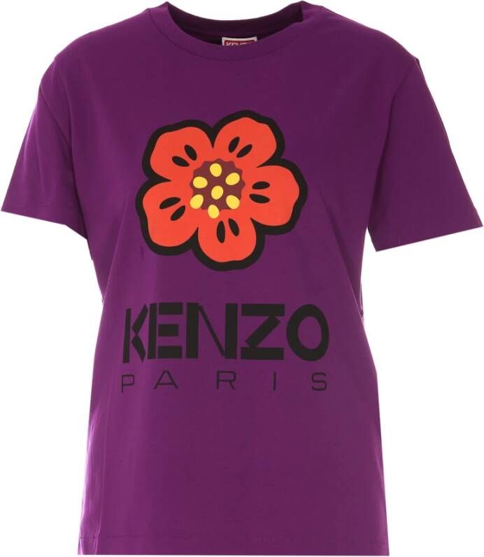 Kenzo T-Shirts Paars Dames