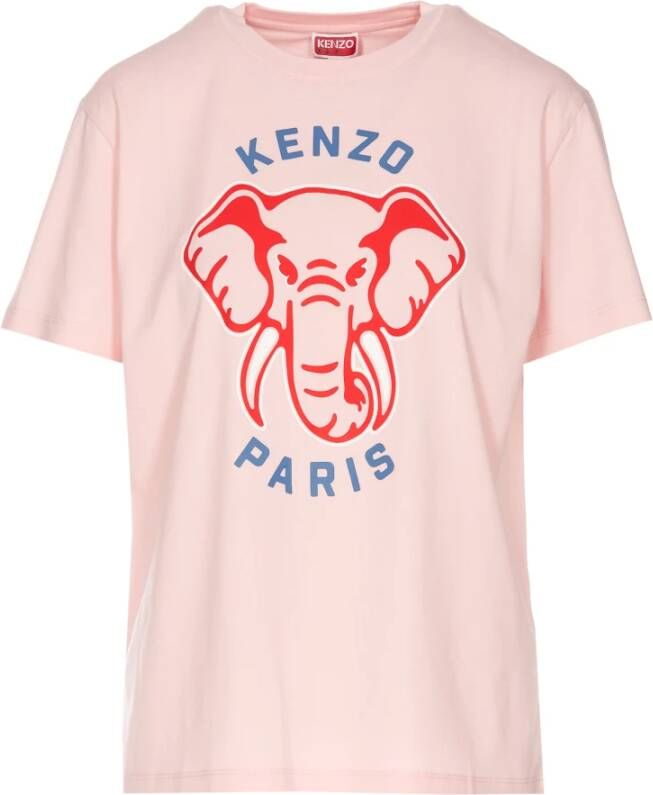 Kenzo T-Shirts Roze Dames