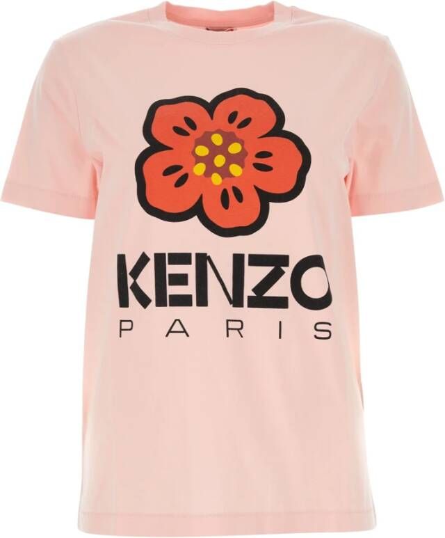 Kenzo Roze stijlvolle en comfortabele T-shirts en Polos Roze Dames