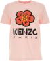 Kenzo Roze stijlvolle en comfortabele T-shirts en Polos Roze Dames - Thumbnail 1