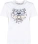 Kenzo Multicolor Tiger Loose T-Shirt White Dames - Thumbnail 1