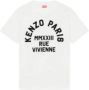 Kenzo Vivienne Street T-Shirt White Dames - Thumbnail 1