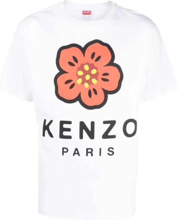 Kenzo Witte T-shirts en Polos Collectie White