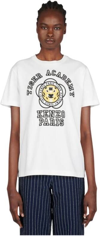 Kenzo Witte T-shirts en Polos White Dames