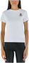 Kenzo Witte Katoenen T-shirt met Borduursel White Dames - Thumbnail 3
