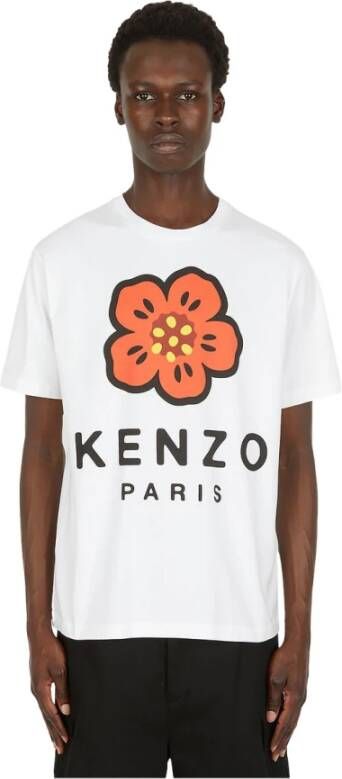 Kenzo T-shirts Wit Heren