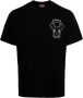 Kenzo Logo-Print Katoenen T-Shirt voor Heren Zwart Heren - Thumbnail 1