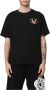Kenzo Bowling Team Oversize T-Shirt voor Heren Zwart Heren - Thumbnail 2