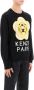 Kenzo Zwarte Sweaters met Logo Print Black Heren - Thumbnail 2