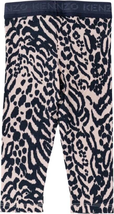 Kenzo Kids Legging met luipaardprint Blauw - Foto 2