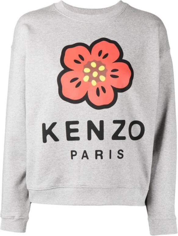 Kenzo Sweatshirt met logo Grijs Dames