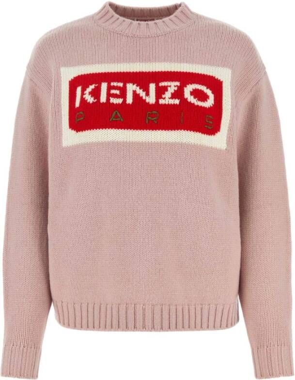 Kenzo Roze Sweatshirts voor Dames Aw23 Pink Dames