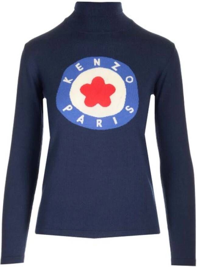 Kenzo Stijlvolle Jersey voor Blauw