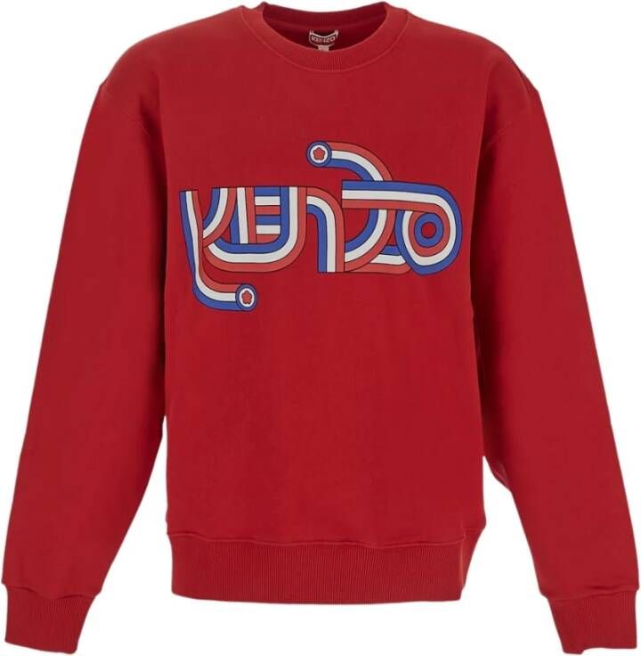 Kenzo Urban Cool Oversized Sweatshirt Rood Heren