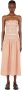 Kenzo Urban Gingham Maxi Jurk Oranje Dames - Thumbnail 1