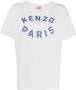 Kenzo Vintage Casual Streetwear T-Shirt met Boke Flower Print White Dames - Thumbnail 1