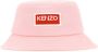 Kenzo Vrouwelijke Roze Katoenen Bucket Hoed Roze Dames - Thumbnail 1