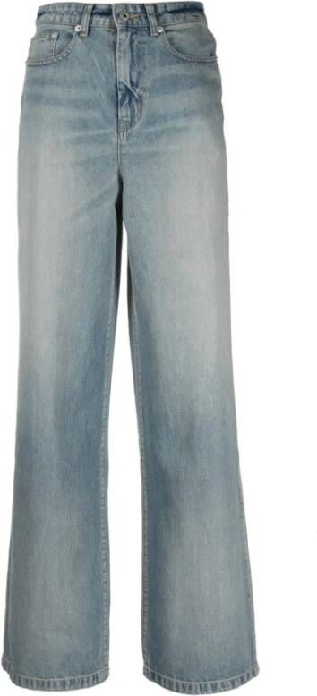Kenzo Straight Jeans Blauw Dames